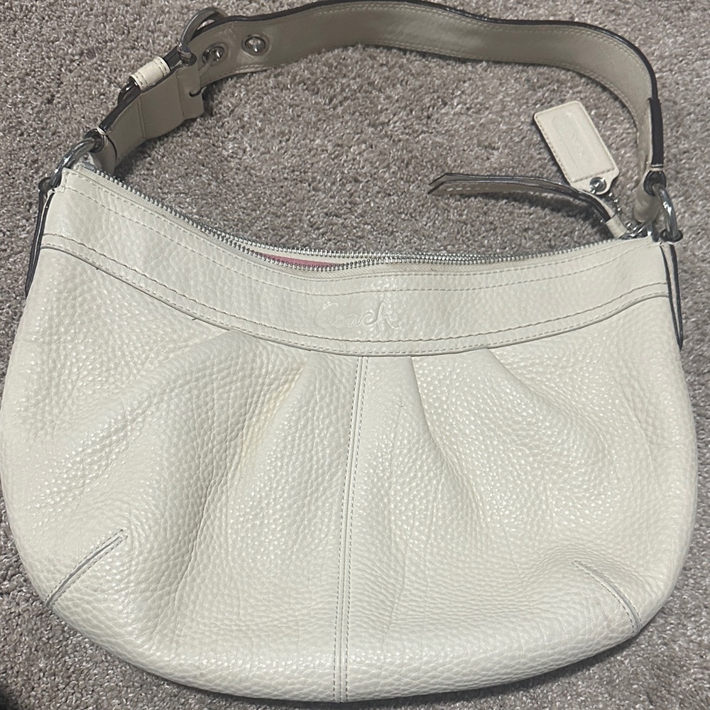 Coach Pebbled Leather Soho